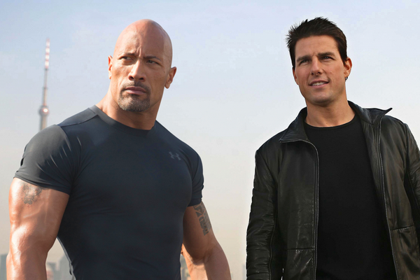 The Rock tung loi hen voi vai dien thuoc ve Tom Cruise hinh anh
