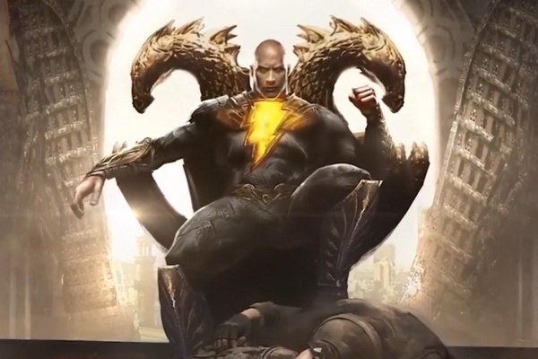 Black Adam cua The Rock doi dau nhom sieu anh hung hinh anh