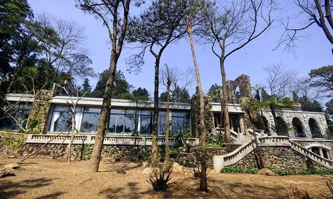 Resort khong phep o Ba Vi nam trong quy hoach duoc xay dung hinh anh