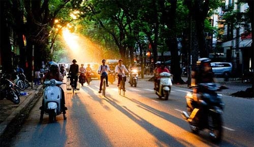 Mien Bac nang nong tren 36 do C hinh anh