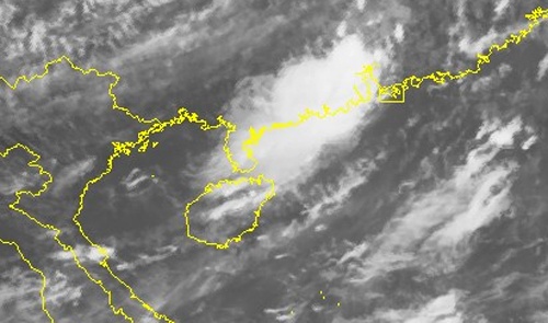 Ap thap nhiet doi suy yeu, di vao Trung Quoc hinh anh