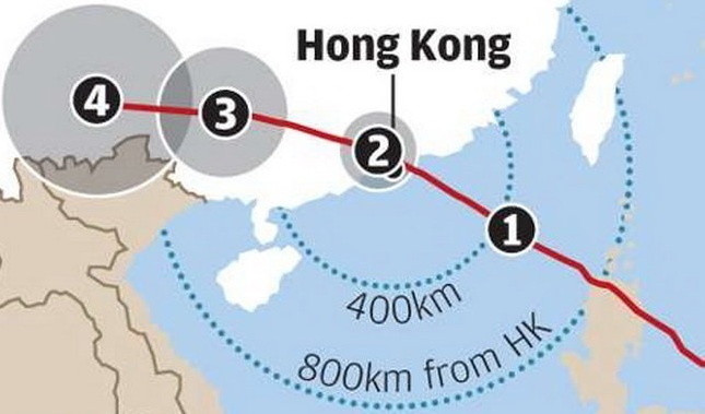 Bao so 2 vao Hong Kong, Bac Bo se co mua to hinh anh