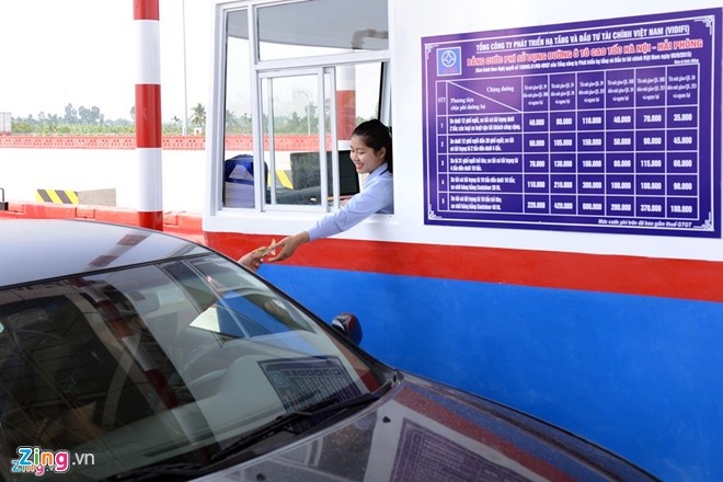 Kiểm tra thu phí trên Quốc lộ 5 ảnh 1 Kiem tra thu phi tren Quoc lo 5 anh 1