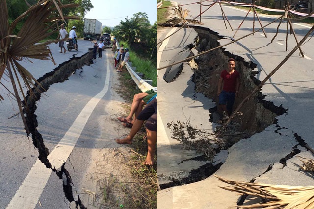 Xuat hien vet nut 'tu than' tai tinh Yen Bai hinh anh