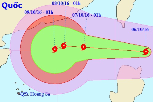Bao Aere manh cap 10 vao Bien Dong hinh anh