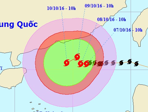 Bao so 6 dien bien kho luong, co the gay mua lon o dat lien hinh anh