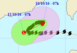Bao so 6 suy yeu thanh ap thap nhiet doi hinh anh