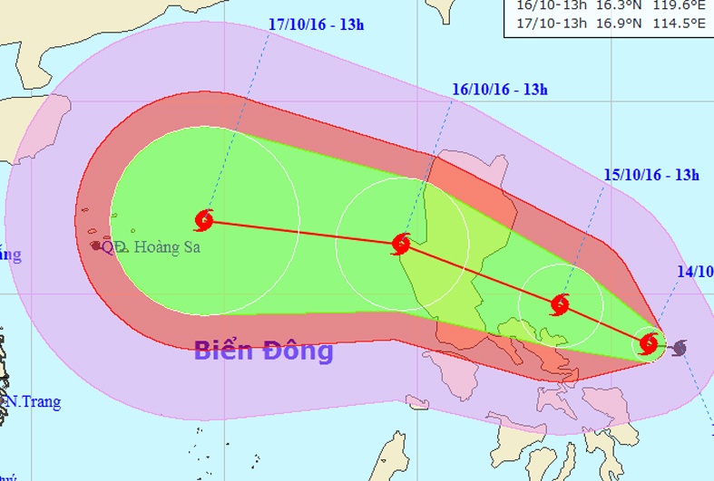 Bao Sarika gan Bien Dong anh 1