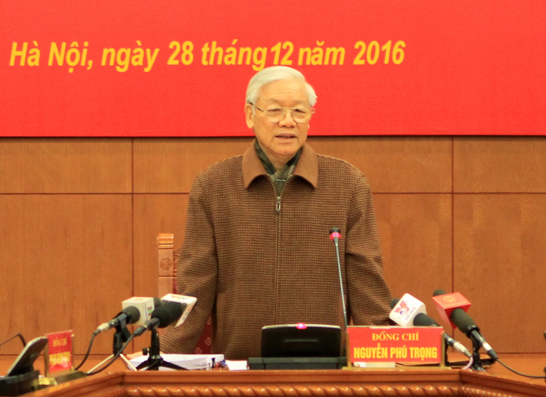 Tong bi thu: Day nhanh tien do cac vu an nghiem trong hinh anh