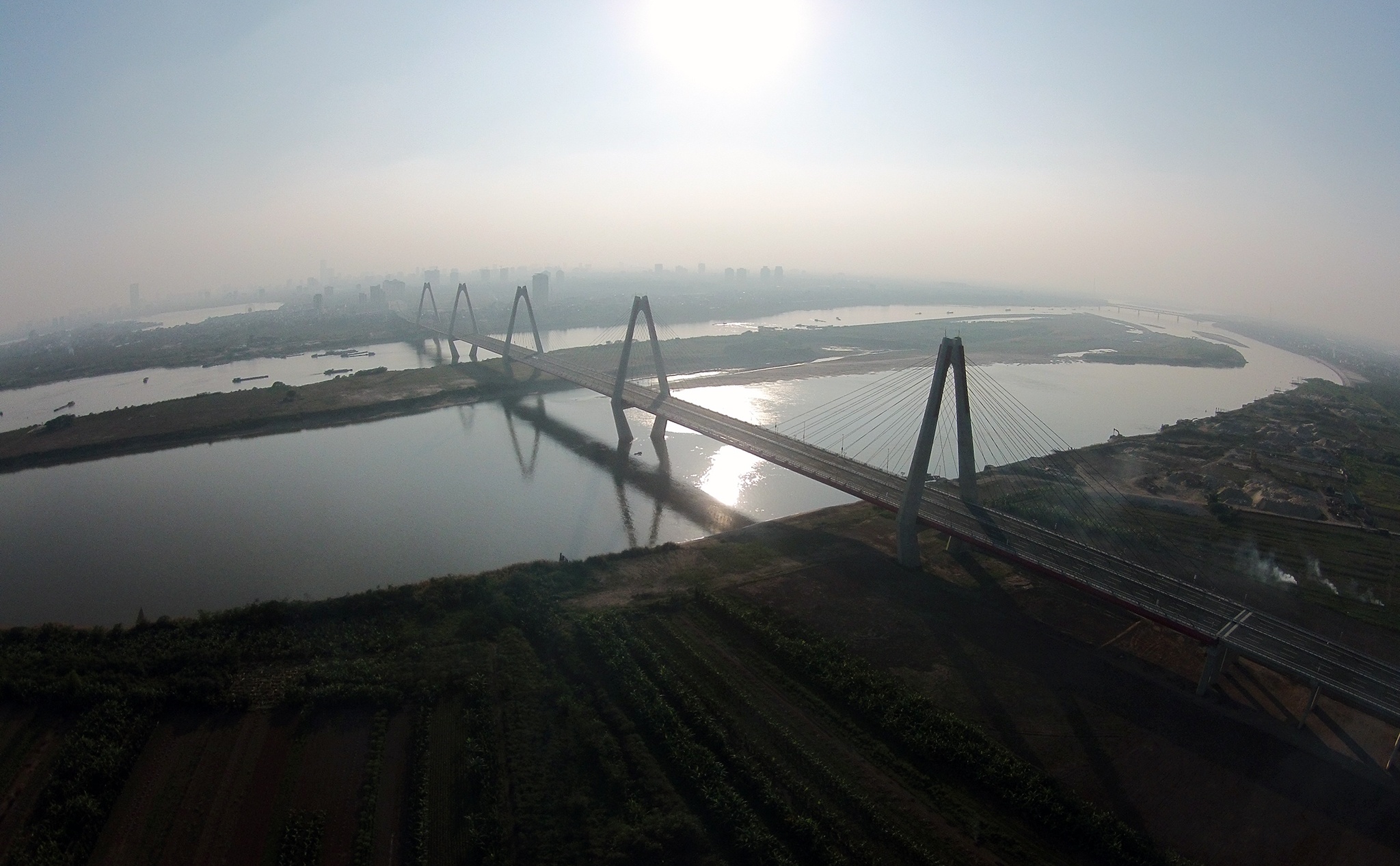 Đô thị hiện đại hai bên sông Hồng ảnh 1 Do thi hien dai hai ben song Hong anh 1