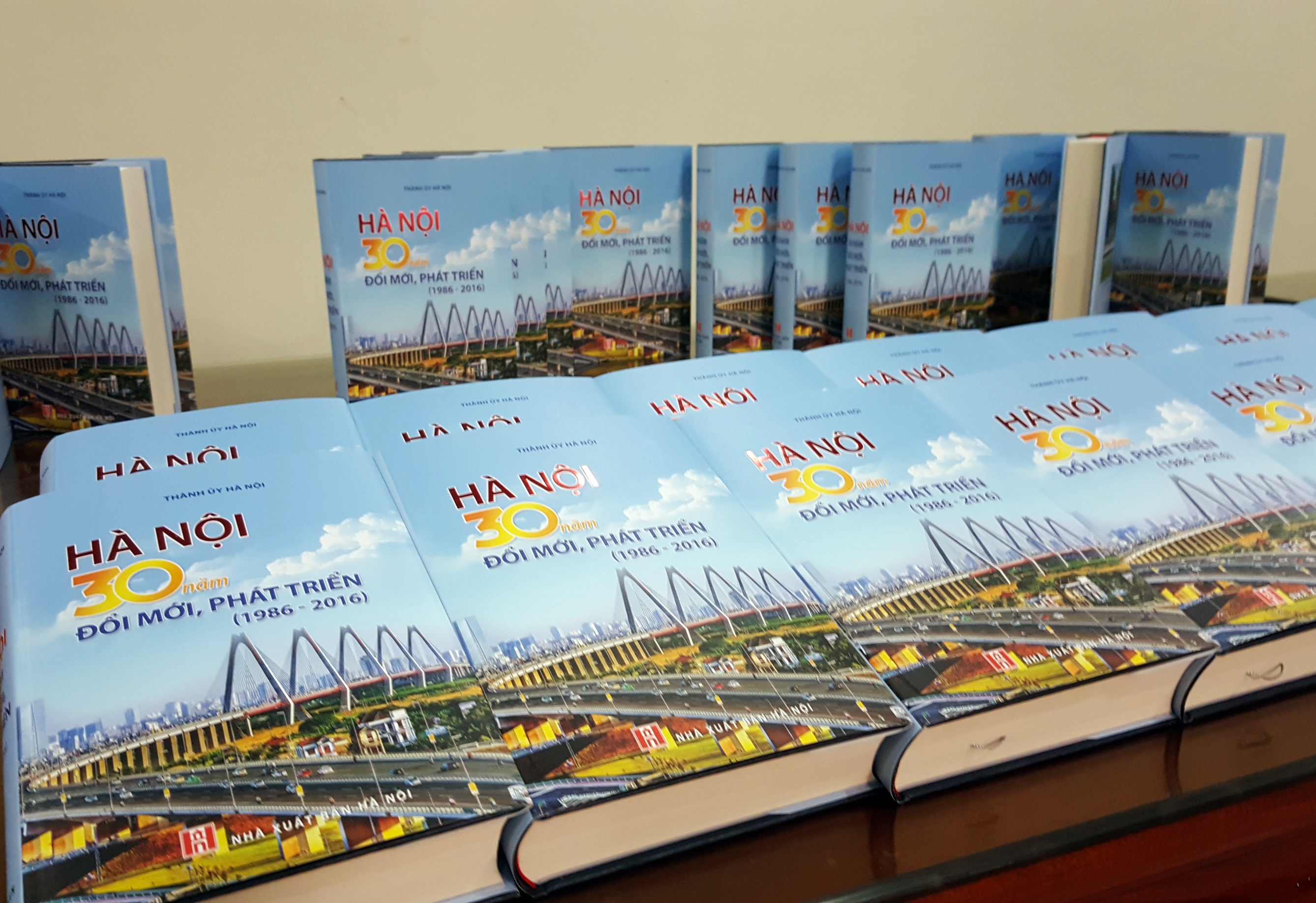 Ra mat sach 'Ha Noi – 30 nam doi moi, phat trien' hinh anh