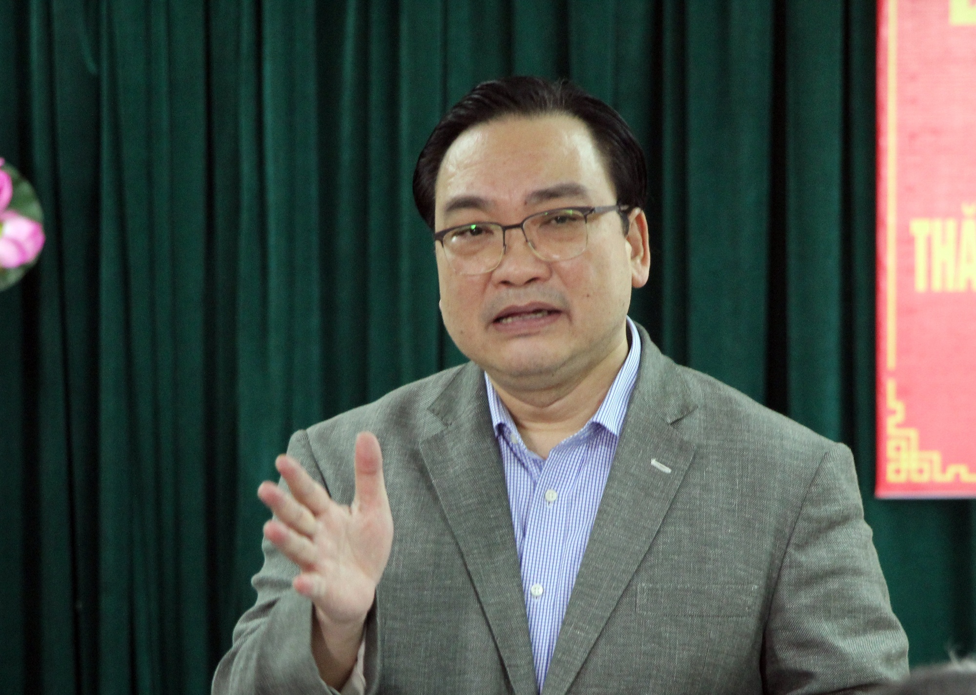 Bi thu Ha Noi thuc tien do cac du an duong sat do thi hinh anh