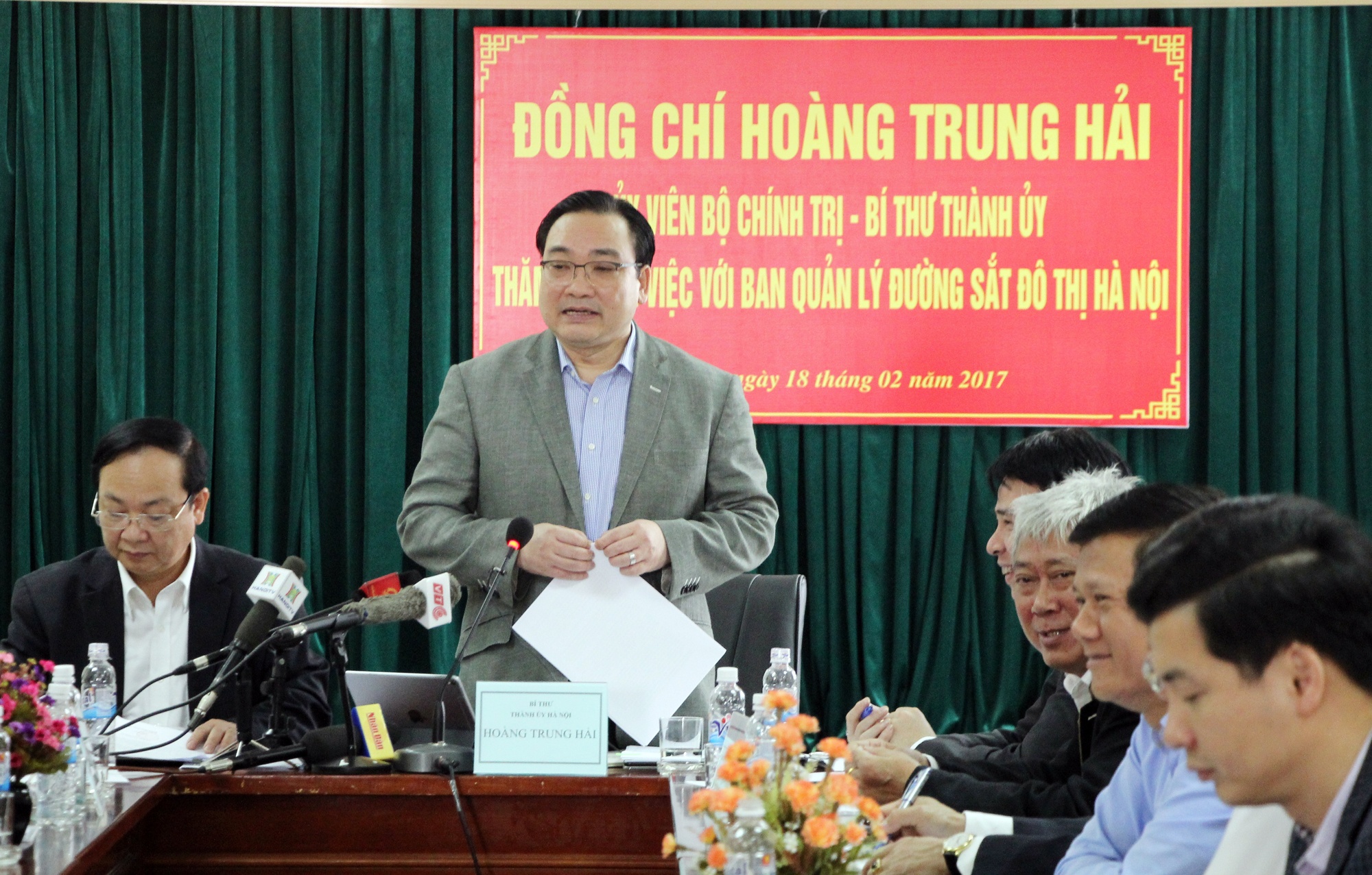 Du an duong sat do thi Ha Noi anh 1