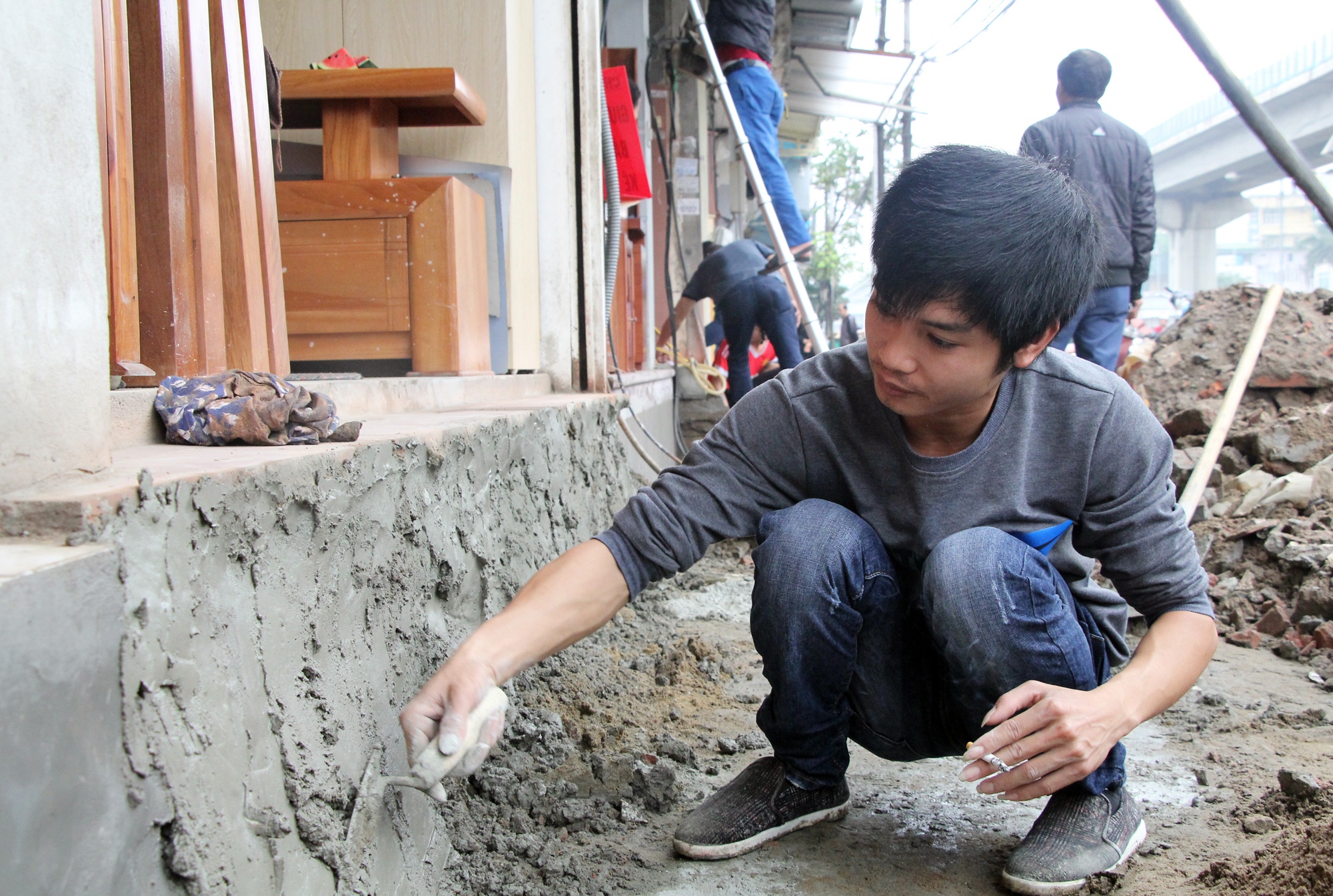 Xu ly vi pham via he o Ha Noi anh 7