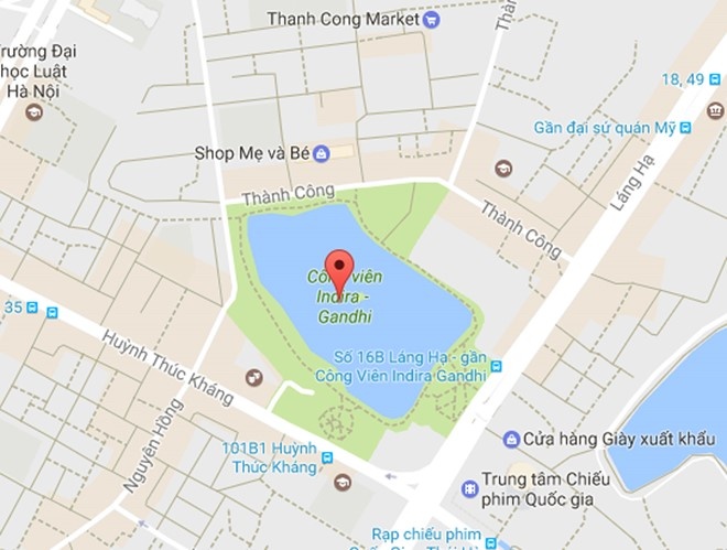 Lấp hồ Thành Công làm nhà tái định cư ảnh 2 Lap ho Thanh Cong lam nha tai dinh cu anh 2