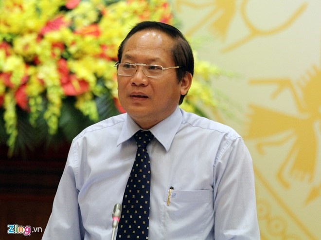 Bo Truong Truong Minh Tuan tra loi chat van anh 1