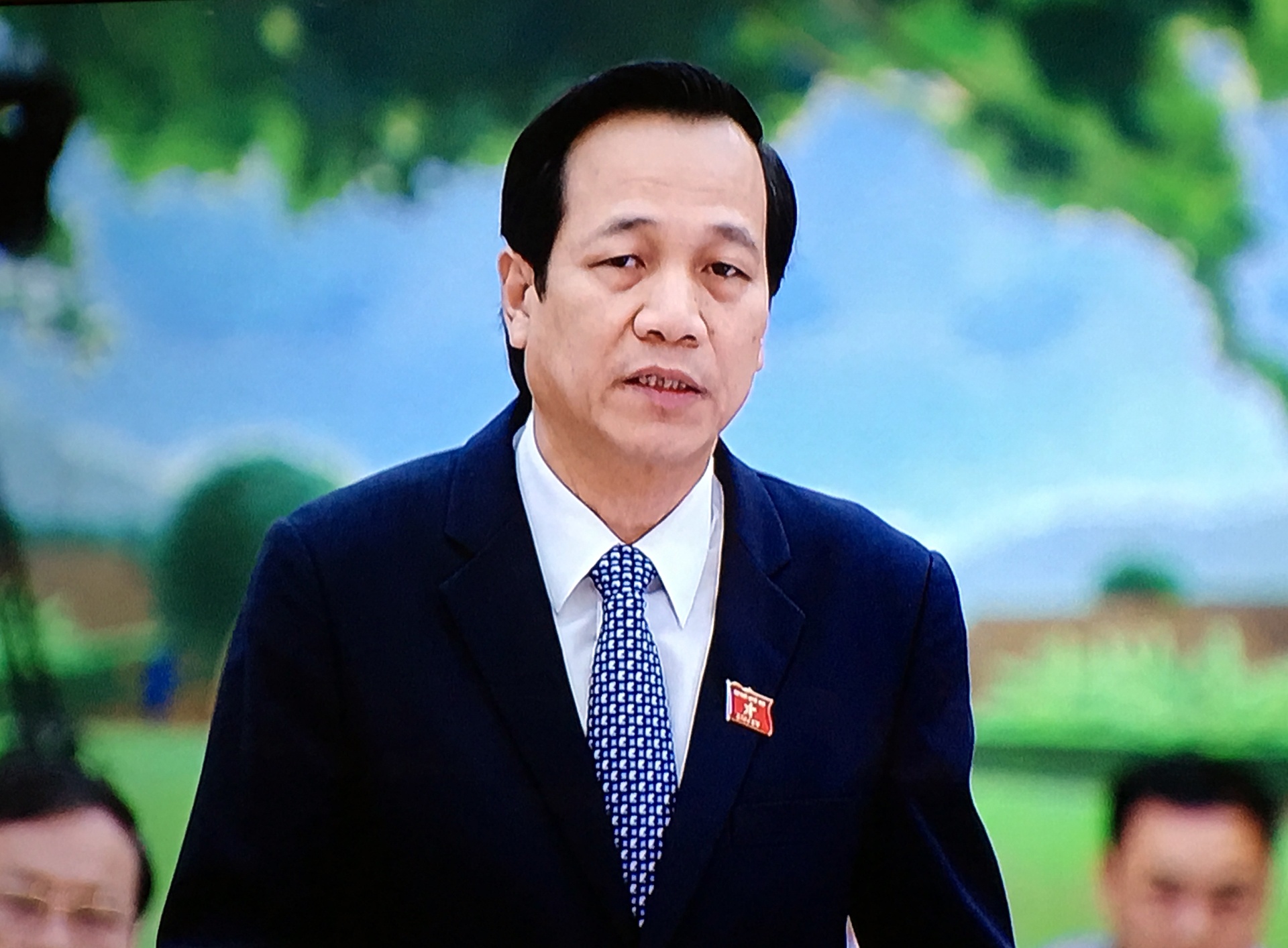 Ông Đào Ngọc Dung trả lời chất vấn ảnh 2 Ong Dao Ngoc Dung tra loi chat van anh 2