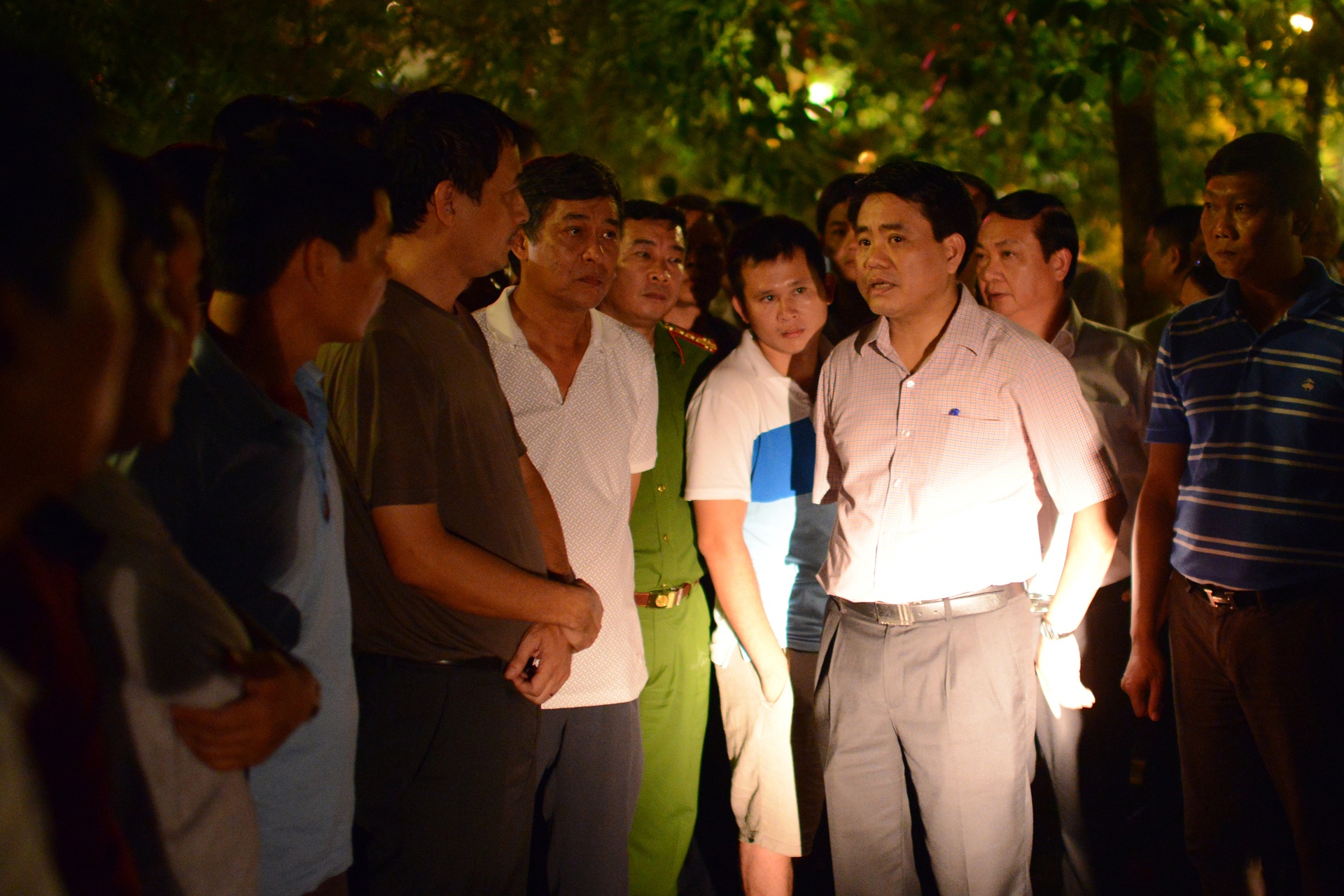 Ha Noi san sang doi thoai dan Dong Tam anh 1