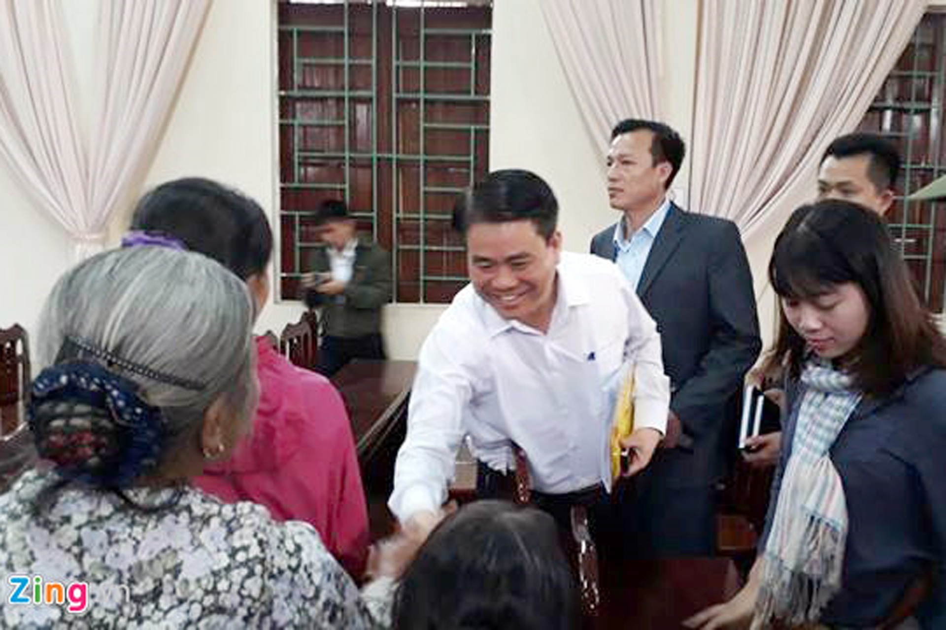 Thay phó đoàn thanh tra vụ Đồng Tâm ảnh 1 Thay pho doan thanh tra vu Dong Tam anh 1