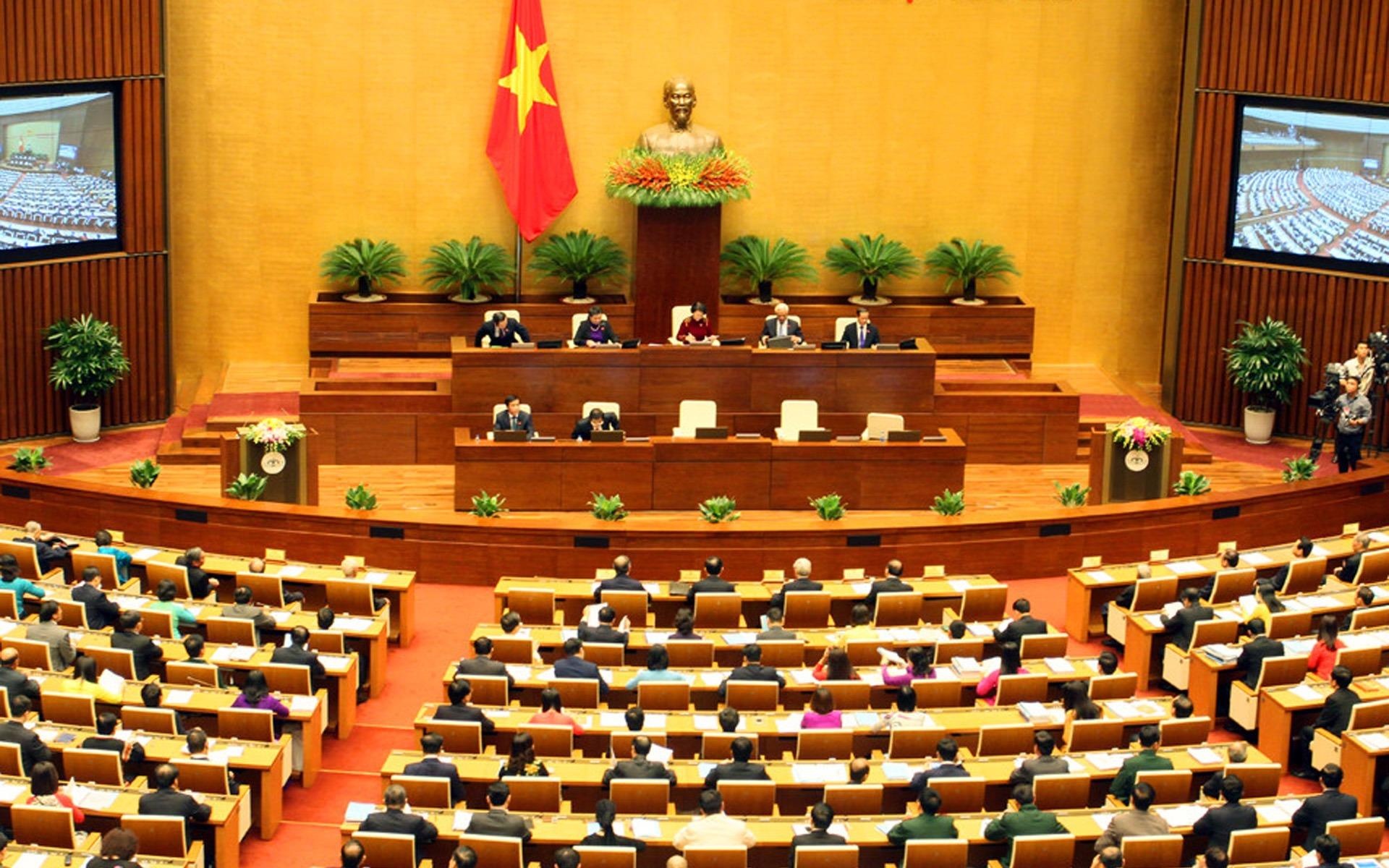 Khai mac ky hop thu 3 Quoc hoi khoa XIV hinh anh