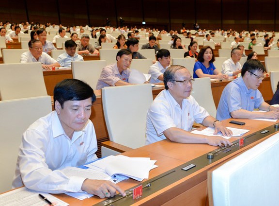 Thông qua Luật Đường sắt sửa đổi ảnh 1 Thong qua Luat Duong sat sua doi anh 1