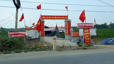 Giám sát vụ việc ở Đồng Tâm ảnh 1 Giam sat vu viec o Dong Tam anh 1