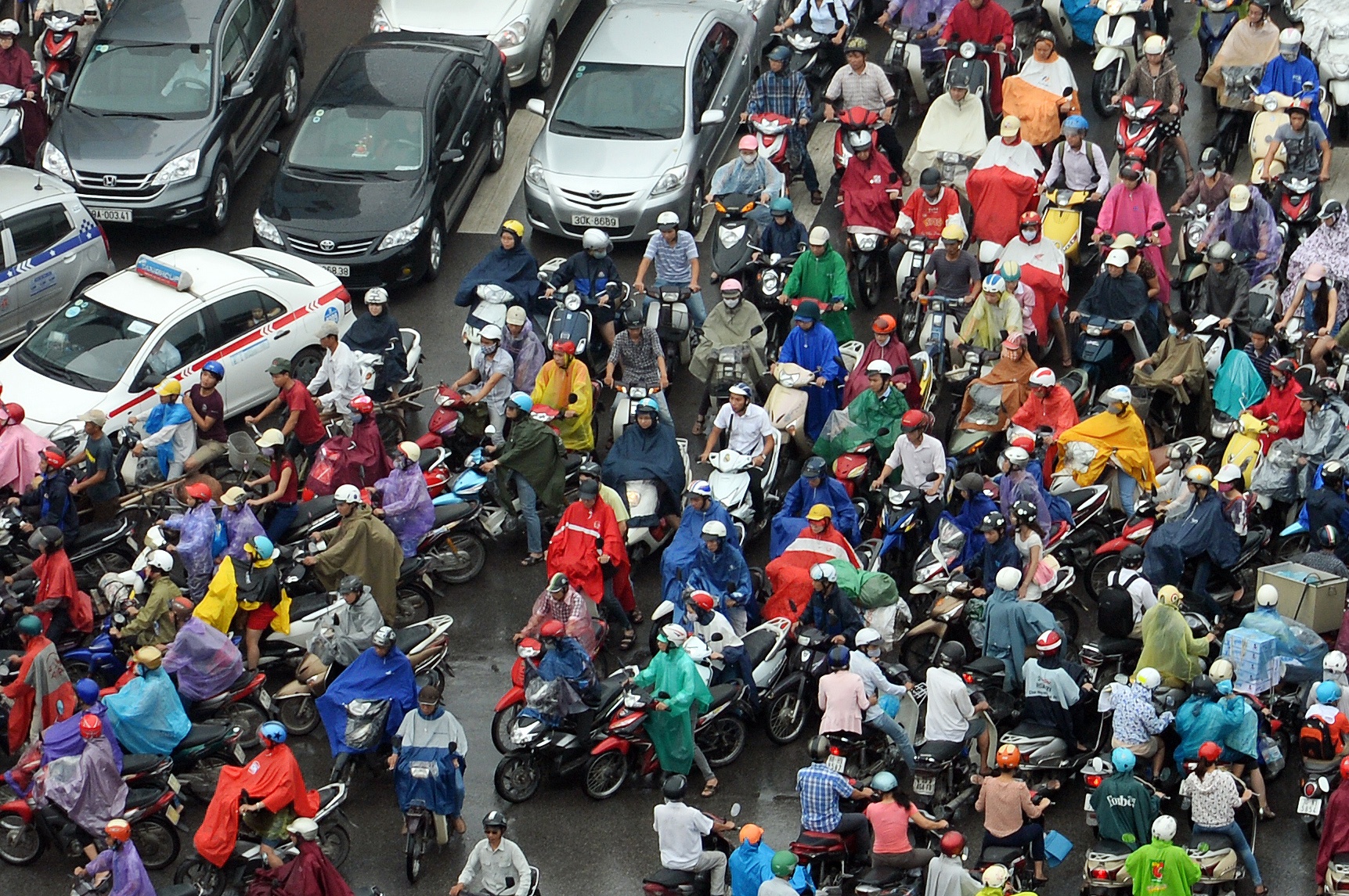 Cam xe may vao noi do: Kho nhat la thay doi thoi quen cua nguoi dan hinh anh