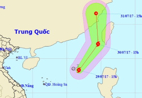 Cơn bão số 5 trên Biển Đông ảnh 1 Con bao so 5 tren Bien Dong anh 1