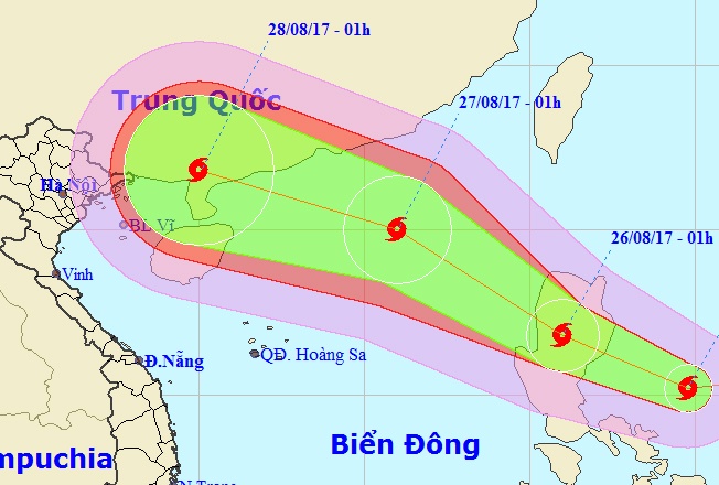 Bao Pakhar lien tuc tang cap huong vao Bien Dong hinh anh