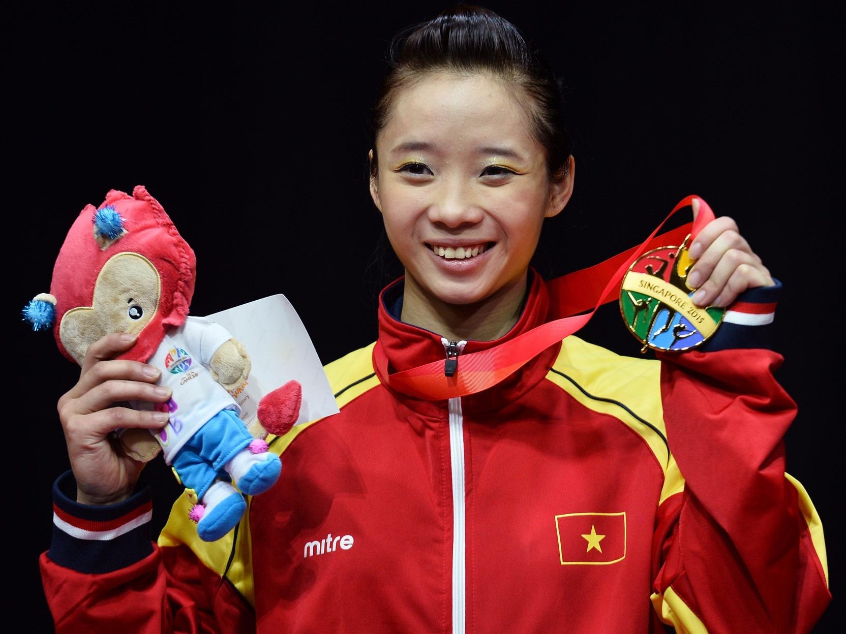 Van dong vien Duong Thuy Vi duoc xet tang 'Cong dan thu do uu tu' hinh anh