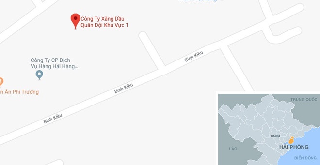 Chay tau dau o cang Hai Phong anh 2