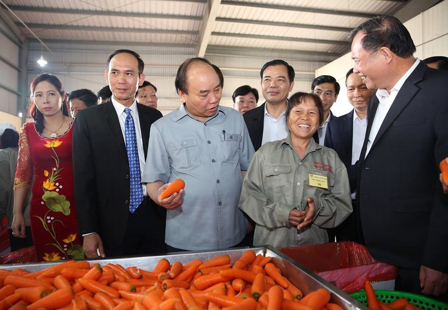 Thu tuong doi thoai voi nong dan anh 1