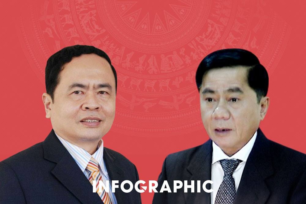 Chan dung 2 tan Bi thu Trung uong Dang hinh anh