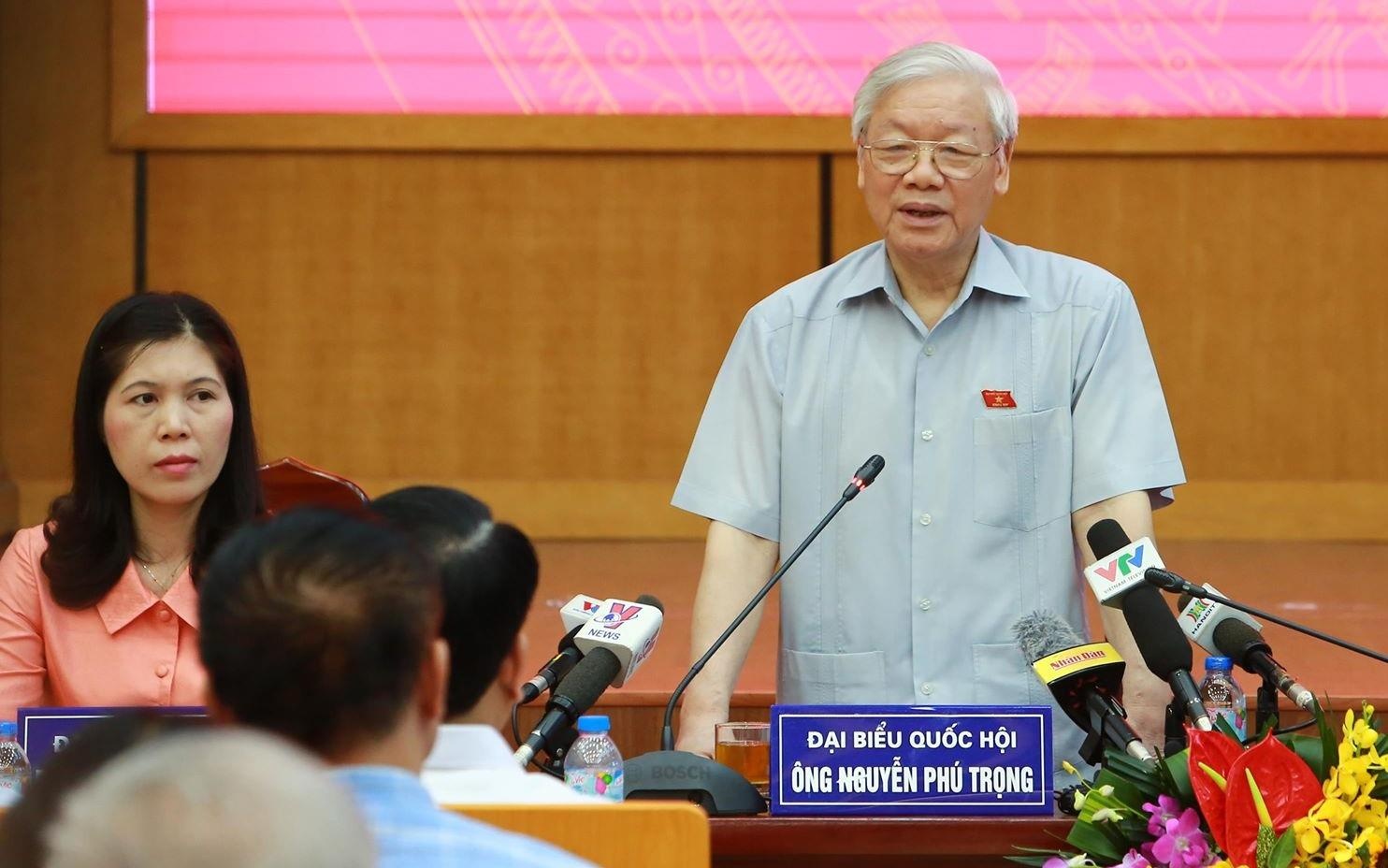 Tong bi thu: 'Lo nong ruc roi nhung con nhieu viec phai lam' hinh anh