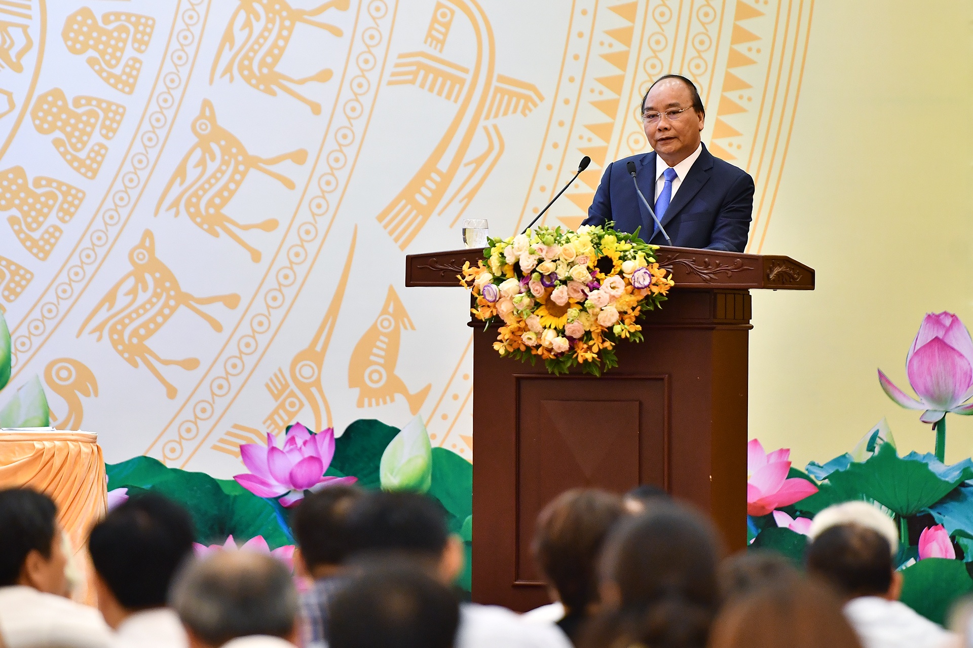 Thủ tướng gặp mặt lãnh đạo báo chí ảnh 1 Thu tuong gap mat lanh dao bao chi anh 1