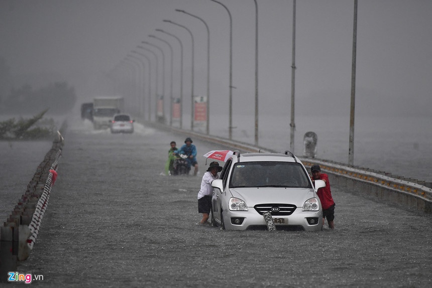 Ngap lut o ngoai thanh Ha Noi anh 1