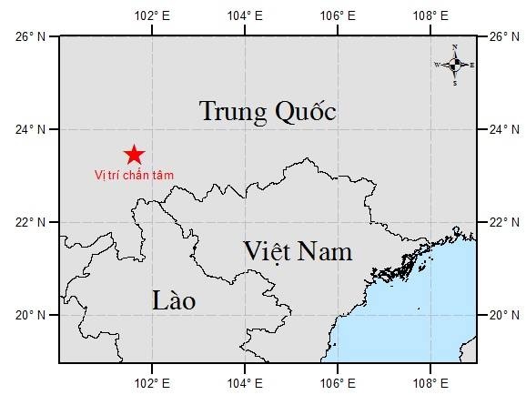 Động đất gây rung lắc ở Hà Nội ảnh 1 Dong dat gay rung lac o Ha Noi anh 1