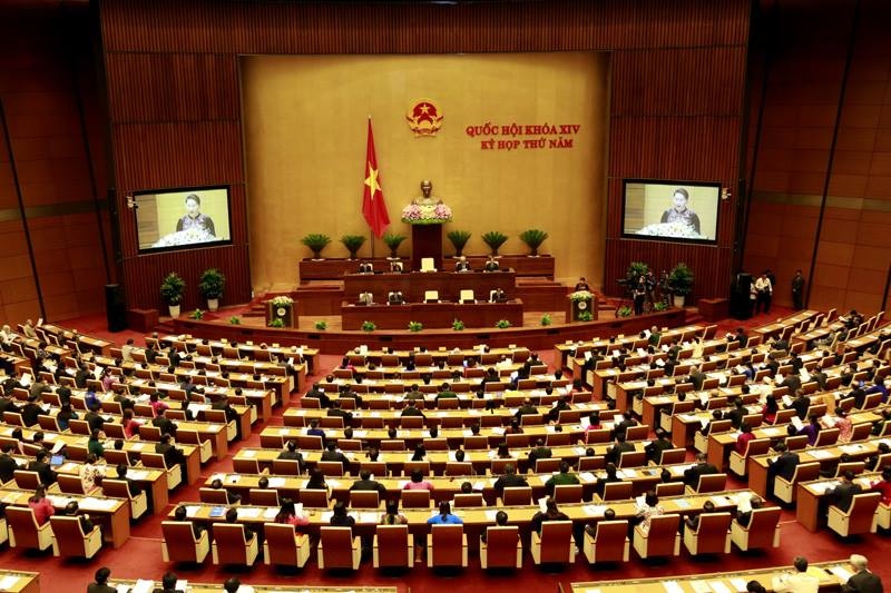 Lấy phiếu tín nhiệm các Bộ trưởng ảnh 2 Lay phieu tin nhiem cac Bo truong anh 2