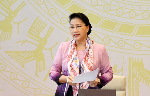 Thuong vu Quoc hoi cho y kien viec lay phieu tin nhiem cac bo truong hinh anh