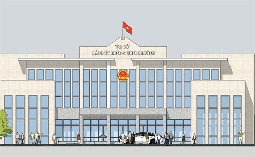 Ha Noi mac dong phuc cho tru so phuong anh 2