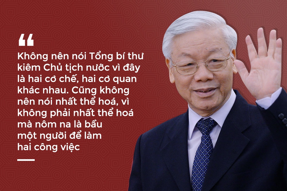 Tong bi thu Nguyen Phu Trong lam Chu tich nuoc anh 1