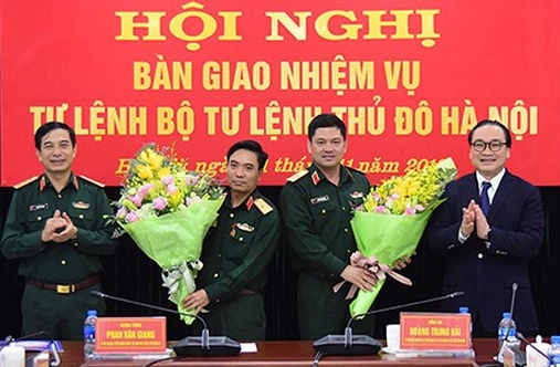 Thieu tuong Nguyen Hong Thai lam Tu lenh Bo Tu lenh Thu do hinh anh