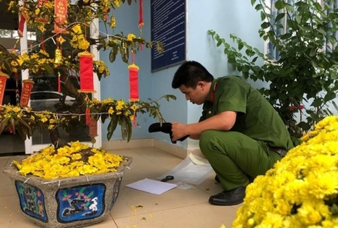 Vu cuop tram thu phi Dau Giay anh 1