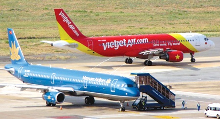 Vietjet vuot Vietnam Airlines, tro thanh hang hang khong lon nhat VN hinh anh