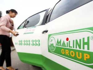 Lanh dao Mai Linh Mien Bac nhan thu lao bang thu nhap tai xe taxi hinh anh
