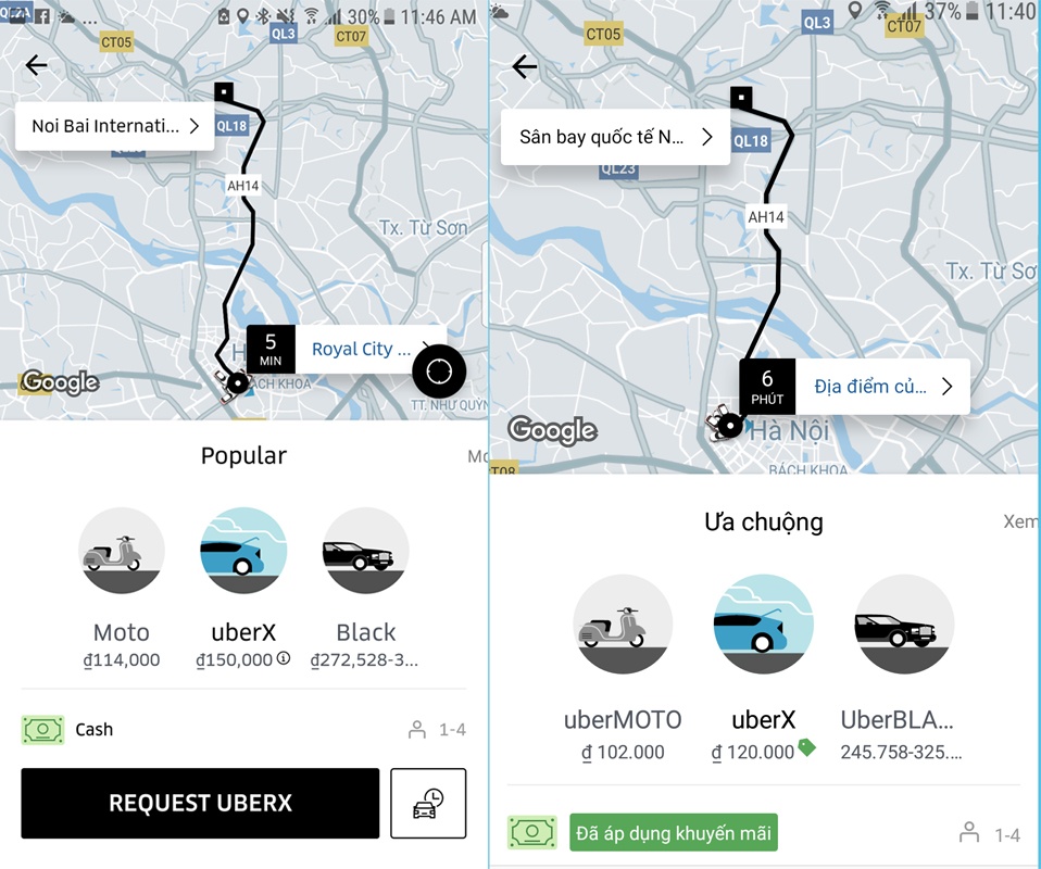 Thu nhập tài xế taxi truyền thống lao đao vì Uber ảnh 2 Thu nhap tai xe taxi truyen thong lao dao vi Uber anh 2