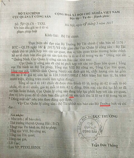 Giả danh Bộ Tài chính bán hàng trăm xe hạng sang ảnh 2 Gia danh Bo Tai chinh ban hang tram xe hang sang anh 2