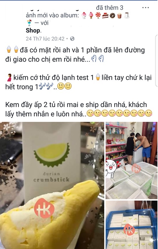 Kem que sau rieng Thai Lan 120.000 dong anh 2
