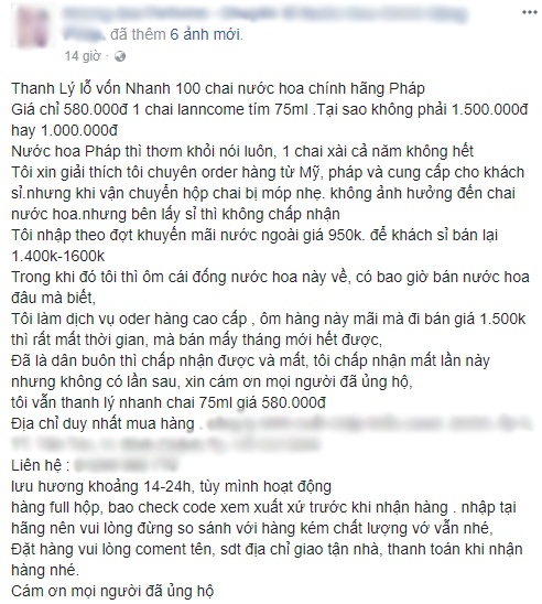 chiêu bán hàng thanh lý trên facebook ảnh 2 chieu ban hang thanh ly tren facebook anh 2