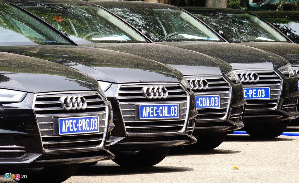 Hai quan noi gi ve nghi van thanh ly xe Audi mang danh xe APEC? hinh anh